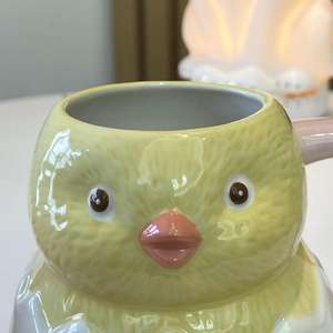 Tazza in Ceramica a Forma di Pulcino - Stile Carino, Ecologica, Non Tossica, Personalizzabile con Colore e Logo, Tazza per <span class=keywords><strong>Caffè</strong></span>/Tè Pasquale - Product Image 5