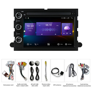 วิทยุติดรถยนต์หน้าจอแยกระบบแอนดรอยด์7นิ้วเครื่องเสียงรถยนต์ GPS สเตอริโอ BT FM RDS สำหรับ <span class=keywords><strong>Ford</strong></span> F150 Montego ฟิวชั่นโฟกัสหนี - Product Image 5