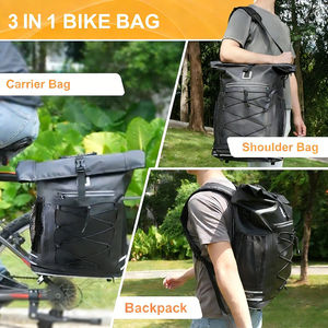 Sac à dos de vélo extensible 3-en-1 étanche 20-33L avec compartiment <span class=keywords><strong>pour</strong></span> ordinateur portable <span class=keywords><strong>pour</strong></span> <span class=keywords><strong>porte</strong></span>-bagages – Vente directe usine - Product Image 3