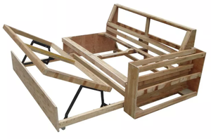 XD đồ nội thất khung sắt gấp bản lề kéo ra khỏi sofa giường khung nâng cơ chế gấp sofa có thể điều chỉnh GiườNg Lưu trữ bản lề cơ chế - Product Image 3