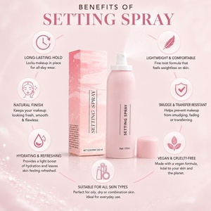 สเปรย์เซ็ตเครื่องสำอางวีแกน กันน้ำ 100 มล. ติดทนนาน ให้ผิวฉ่ำวาว - Product Image 4