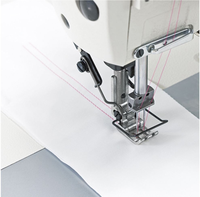Machine à coudre industrielle à point noué à 2 aiguilles, à tête semi-sèche et à lit plat, neuve, de marque Juki LH-3528A, pour usage domestique