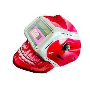 Casco <span class=keywords><strong>de</strong></span> soldadura <span class=keywords><strong>de</strong></span> oscurecimiento automático OEM personalizado con forma <span class=keywords><strong>de</strong></span> <span class=keywords><strong>calavera</strong></span> roja <span class=keywords><strong>de</strong></span> alta calidad/Máscara <span class=keywords><strong>de</strong></span> Soldadura a la venta - Product Image 2