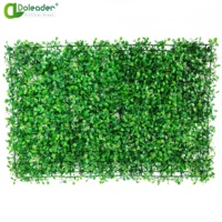 Clôture de feuilles en plastique synthétique, clôture en buée verticale 50x50cm, mur de gazon artificiel pour décoration murale