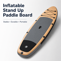Planche de paddle gonflable (SUP) certifiée RoHS, BSCI, CE, directement de l'usine, pour sports nautiques, avec livraison incluse