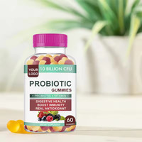 Gummies Probiotiques Complexe OEM Marque Blanche avec Vitamine C 10 Milliards UFC 60 Unités Complément Alimentaire