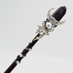 Baguette magique gravée à la main <span class=keywords><strong>en</strong></span> améthyste naturelle pour rituels décor d'autel <span class=keywords><strong>en</strong></span> cristal accessoires de sorcellerie <span class=keywords><strong>en</strong></span> <span class=keywords><strong>bois</strong></span> - Product Image 5