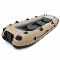 Bateau pneumatique professionnel en PVC léger, durable, élégant et portable pour sports nautiques, pour 4 à 6 personnes, vente en gros