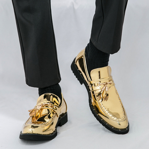 Dernier modèle de mocassins à pampilles, chaussures habillées pour affaires, mariages et occasions décontractées, durables, à enfiler, vente en gros - Product Image 5