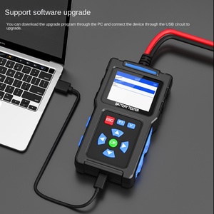 JDiag BT300 2.4 인치 범용 다기능 자동차 배터리 시작 테스트 및 충전 테스트 자동차 배터리 테스터 12v 24v 48v - Product Image 4