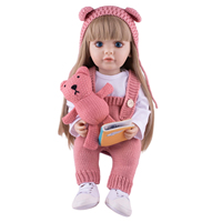 Muñeca Bebé Reborn de Silicona Inteligente, Puede Agitar la Cabeza, Mover las Manos, Hablar, Grabar y Realizar Múltiples Funciones