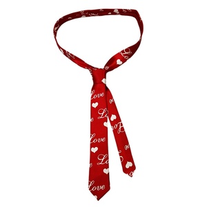 Cravate décontractée à séchage rapide de 5 cm avec imprimé zèbre, léopard, LOVE et lettres poker, idéale pour chemises, convient aux étudiants, unisexe, polyvalente et personnalisable - Product Image 5