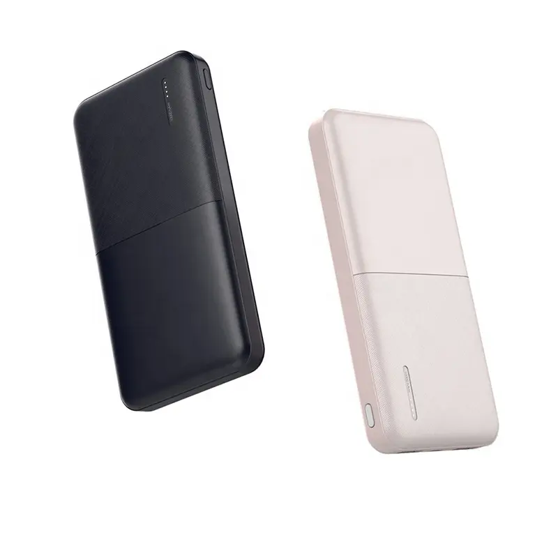 휴대용 전원 은행 10000mah 사용자 정의 로고 슬림 전원 은행 2 USB 출력 10000mah 전원 은행 휴대 전화 충전기 K6