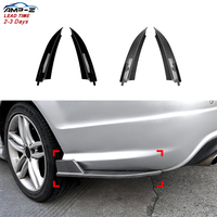 AMP-Z nouveau séparateur d'angle arrière en carbone pour Mercedes Benz classe C W204 AMG Line 2008-2014 accessoires de voiture avant de haute qualité