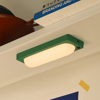 Bande lumineuse LED à détecteur de mouvement corporel, rechargeable, magnétique, pour placard, lampe de chevet, veilleuse à allumage/extinction automatique