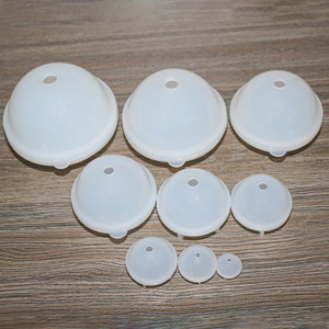 Moules en silicone DIY durables, multi-tailles, à large application, pour bombes de bain, glaçons et résine, formes sphériques - Product Image 1