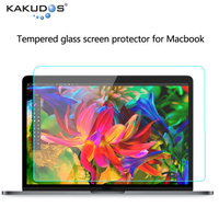KAKUDOS HD Gehärtetes Glas Anti-Fingerabdruck-Schutz folie Laptop Glas Displays chutz folie Für Macbook Pro