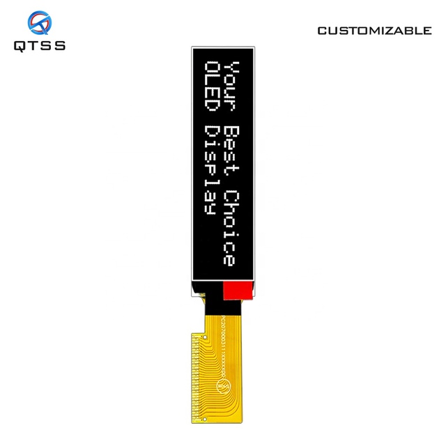 2.26 Inch Vertical Rectangular Mini Small Monochrome PMOLED Display Module 16*2 SSD1311 Parallel Serial I2C OLED Panel Screen
