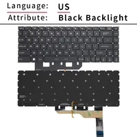 Teclado de ordenador portátil ruso para MSI GE66 GP66 Raider MS-1541 GS66 Stealth MS-16V1 MS-16V2 MS-16V3 MS-14C1 MS-14C2 retroiluminación RGB