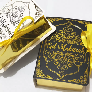 <span class=keywords><strong>Oriente</strong></span> Medio Eid Mubarak caja <span class=keywords><strong>de</strong></span> dulces caja <span class=keywords><strong>de</strong></span> regalo CAJA PLEGABLE <span class=keywords><strong>libro</strong></span> fiesta <span class=keywords><strong>de</strong></span> vacaciones - Product Image 1