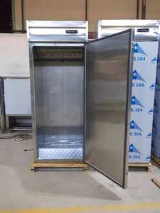 <span class=keywords><strong>Congelatore</strong></span> Verticale Commerciale a 1 Porta in Acciaio Inox / <span class=keywords><strong>Frigorifero</strong></span> Verticale a <span class=keywords><strong>2</strong></span> <span class=keywords><strong>Porte</strong></span> <span class=keywords><strong>con</strong></span> Carrello Mobile Interno - Product Image 5