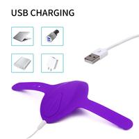 Nouveau style de vibrateur invisible portable en silicone étanche avec télécommande sans fil