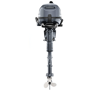 Moteur hors-bord robuste F6 6HP 4 temps OHV, moteur marin fiable refroidi par <span class=keywords><strong>eau</strong></span> pour petits bateaux de pêche - Product Image 1