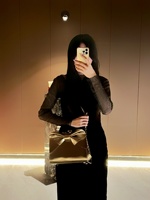 Sac de soirée carré brillant en similicuir pour femme 2026 avec poignée supérieure, sac à main de fête avec nœud papillon, sac à bandoulière chaîne, sacs formels à nœud