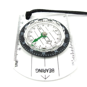 <span class=keywords><strong>Boussole</strong></span> portable <span class=keywords><strong>en</strong></span> plastique pour camping et randonnée <span class=keywords><strong>en</strong></span> extérieur, kit d'outils de voyage avec échelle proportionnelle - Product Image 5