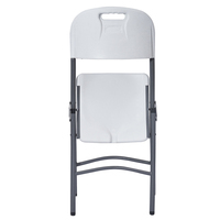 Chaise pliable imperméable en HDPE, portable, pour événements extérieurs, réunions, formations, fabricant de mobilier