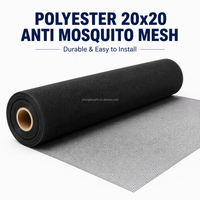 Rouleau de maille haute résistance à la traction, résistant à la fatigue, stable dimensionnellement, fabriqué en Chine, maille anti-insectes imperméable