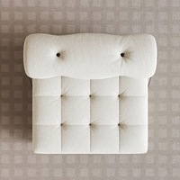 Canapé-lit de salon moderne de luxe, mobilier modulaire sectionnel rectangulaire, fauteuil individuel en velours côtelé, pour villa et entrepôt