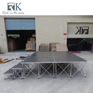 18mm Portable Aluminum Riser <b>Stage</b> Anti-slip <b>Platform</b> Performances <b>Stage</b> - Product Image 6