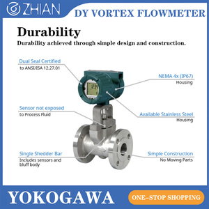 Débitmètre Yokogawa, capteur de débit DY400 DN400 400 mm (16 pouces), débitmètre à effet de déplacement - Product Image 2