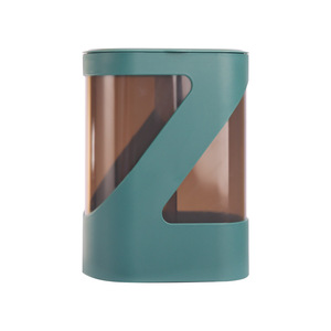 Portavasos desechable de pared con tapa abatible cilíndrica para uso doméstico - Product Image 4