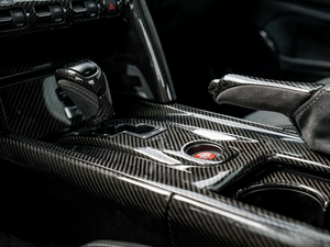 Anillo Decorativo para Portavasos de Fibra de Carbono para Nissan GT-R R35 2008-2016 - Product Image 4