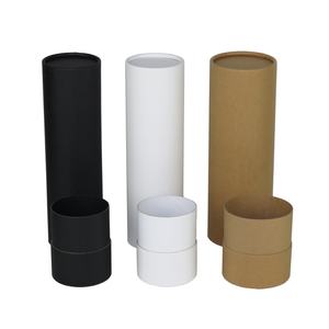 Cilindro de Cartón de 26 cm de Alto, Envase Redondo, Botella, Caja de Regalo, Tubo Contenedor - Product Image 3