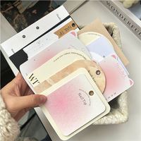 Vente chaude personnalisé presse sur les ongles cartes d'affichage carte d'emballage en papier pour ongles artificiels bijoux soins produit instructions carte