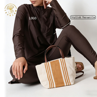 Ensemble islamique haut de gamme, léger, anti-UV, élégant et polyvalent, pour tenue active modeste, avec personnalisation rapide par le fabricant