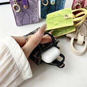 Mini Bolso de Mano de Lujo con Estampado de Piel de Serpiente, Monedero Multiusos, Estuche para Llaves y Auriculares, Llavero, Regalo Promocional - Product Image 2