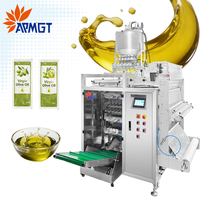 Machine d'emballage automatique de sachets liquides 4 côtés pour huile d’olive 10ml/15ml miel sauce confiture