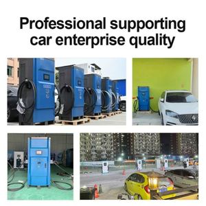 Estación de carga rápida de CC de 120KW montada en el suelo, pila de carga para coche, 3 fases, 2 pistolas, coches eléctricos comerciales, cargador EV - Product Image 6