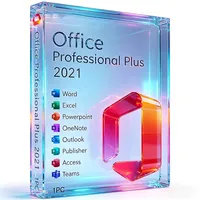 Versión Global para PC Office 2021 Pro Plus, Soporte Multi-idioma, Versión Internet, Clave de Licencia de Activación 100% Online, en Stock