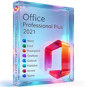 Versión Global para PC <span class=keywords><strong>Office</strong></span> 2021 Pro Plus, Soporte Multi-idioma, Versión Internet, Clave de Licencia de Activación 100% Online, en Stock - Product Image 1