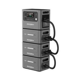 Aferiy marque AF-P280-B 4 fois 2048Wh Lfepo4 générateur solaire à usage intensif étau Packs système de stockage batterie extensible - Product Image 5