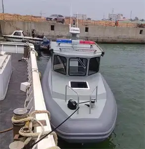 Okyanus yeni tasarım 36ft Hypalon/PVC Rib1150 Cruiser alüminyum sert gövde şişme bot resmi gemi