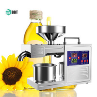 Mini pressoir d'extraction d'huile de noix de coco Machine d'extraction d'huile d'avocat Machine commerciale de presse d'huile de palme
