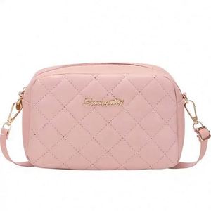 Custom Korean Version Women's PU Canvas Fashion Eco-Friendly Zipper Closure Crossbody <b>Bag</b> Cartoon Pattern 1-1.9L Capacity High - Product Image 6