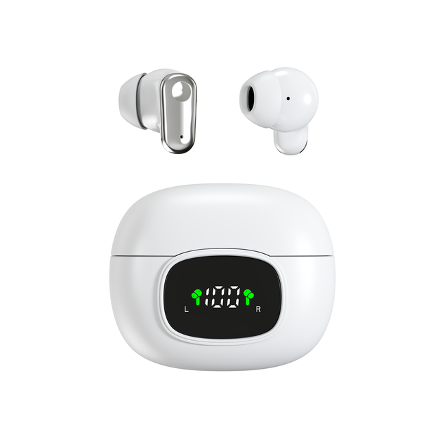 Original Earbuds BT6.0 TWS True Wireless Stereo In-Ear Earphones with LED Display ANC/ENC IPX4 Waterproof up 20 Hours Playtime