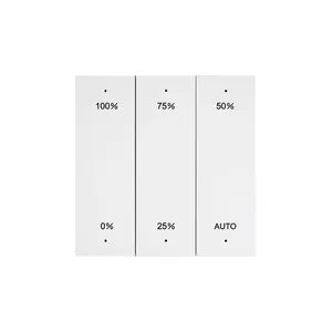 Proveedor verificado inteligente de pared Zigbee3.0 15M de distancia de control regulable OTA actualización para control de iluminación LED interior